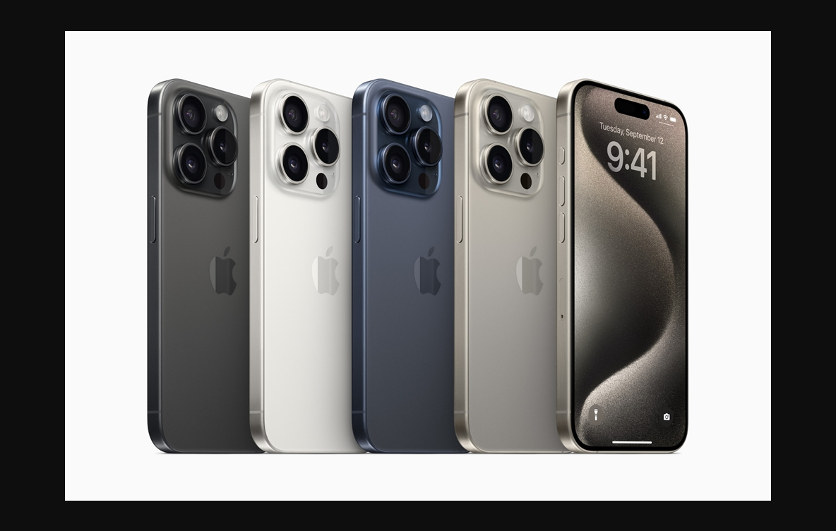 苹果，iphone 15 pro，iphone 15 pro max，智能手机