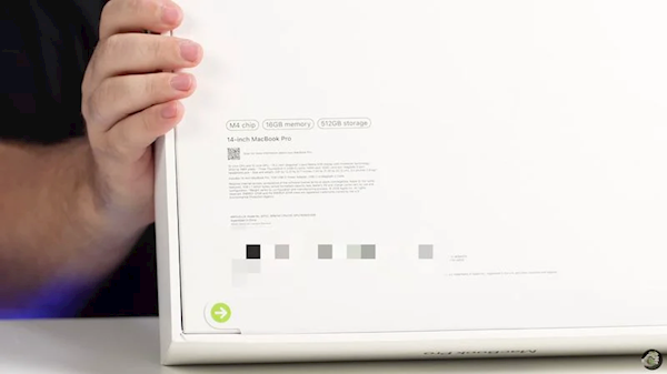 苹果m4 macbook pro上手视频曝光!芯片速度提高25%