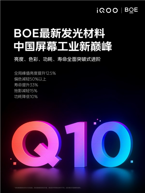 国屏之光!iqoo 13全球首发京东方q10 2k直屏