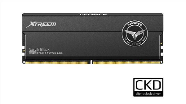 十铨推出t-force xtreem ckd ddr5:9600 mt/s超频能力