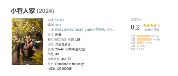小巷人家开分8.2