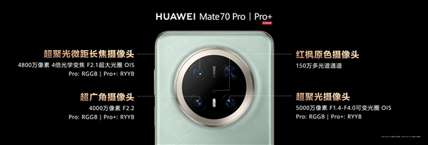 华为mate 70系列首发红枫原色影像:150万多光谱通道 完美还原现实世界
