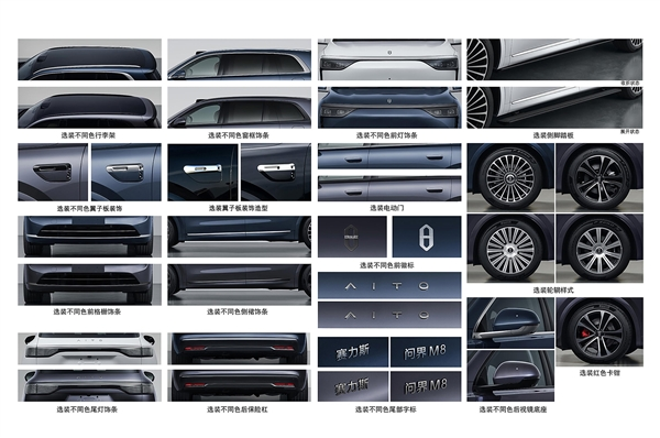 鸿蒙智行新爆款来了!问界m8申报:颜值不输大哥m9