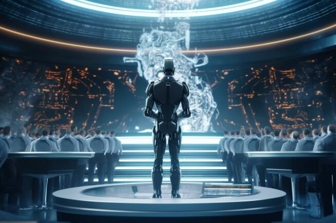 ai教育 演讲 人工智能 (3) (图片来源:ai合成) ai教育 演讲 人工智能 (3)