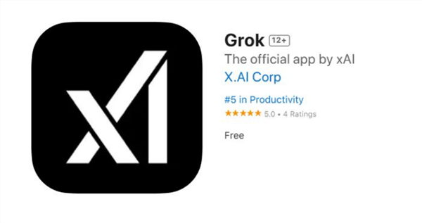 马斯克的 ai 公司推出独立 grok 应用程序