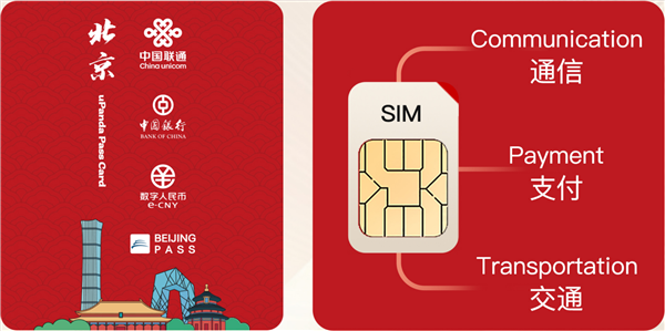 全国首款融合sim卡！中国联通发布cube card：一卡搞定外国游客通信、支付、交通