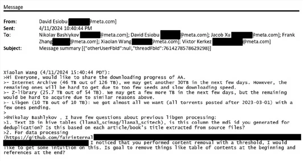 为训练ai不择手段！meta被曝下载数十tb盗版电子书