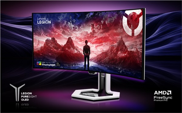 4999元 联想推出拯救者pro34显示器：240hz oled曲面屏