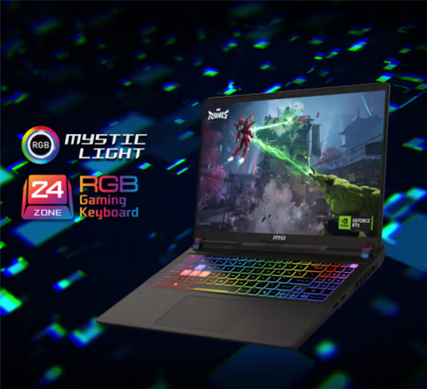 微星泰坦16发布：双烤可达240w、还有双雷电5加持