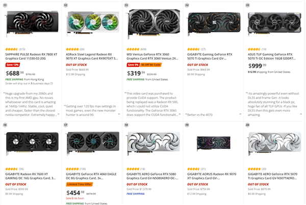 rtx 50贵得要命！rtx 4060被推上销冠