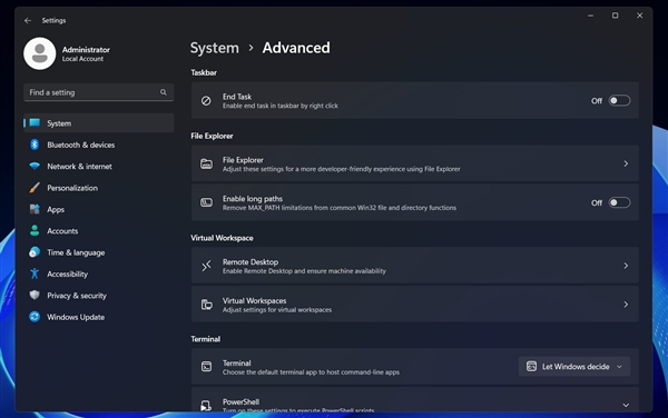 Windows 11设置更新：将迎来“”选项页面