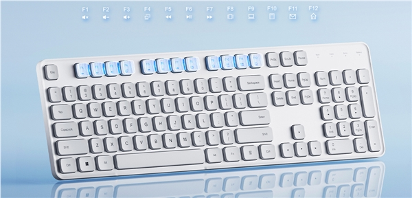 99元 小米无线键鼠套装3发布：104键全尺寸、鼠标仅重45g