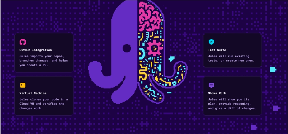 谷歌推出新编程工具 Jules，支持异步处理任务并集成 GitHub
