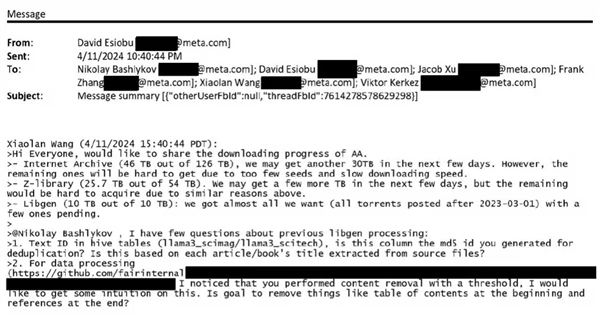 为训练ai不择手段！meta被曝下载数十tb盗版电子书