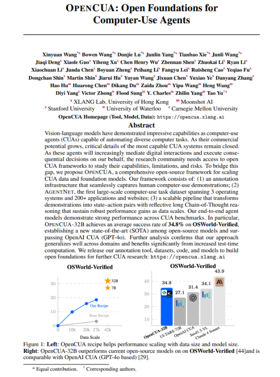 香港大学联手开源项目OpenCUA，打造个性化电脑智能助手！