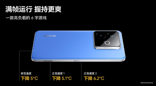 真我打造行业第一款内置空调的手机：自带tec制冷 一键降温6℃