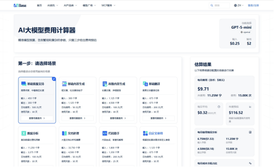 AI大模型费用计算器：新手如何避开工具选择的三大坑