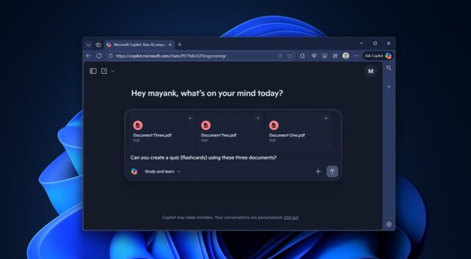 微软Copilot免费开放GPT-5多文件推理能力：免费支持多文件同时分析