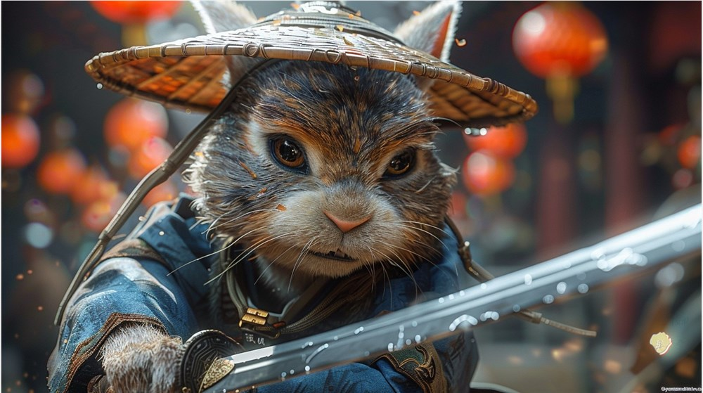 拟人化兔子 剑客 动漫电影 武侠