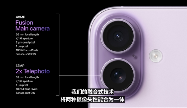 苹果iphone 17正式发布：历史首次120hz、4800万双摄