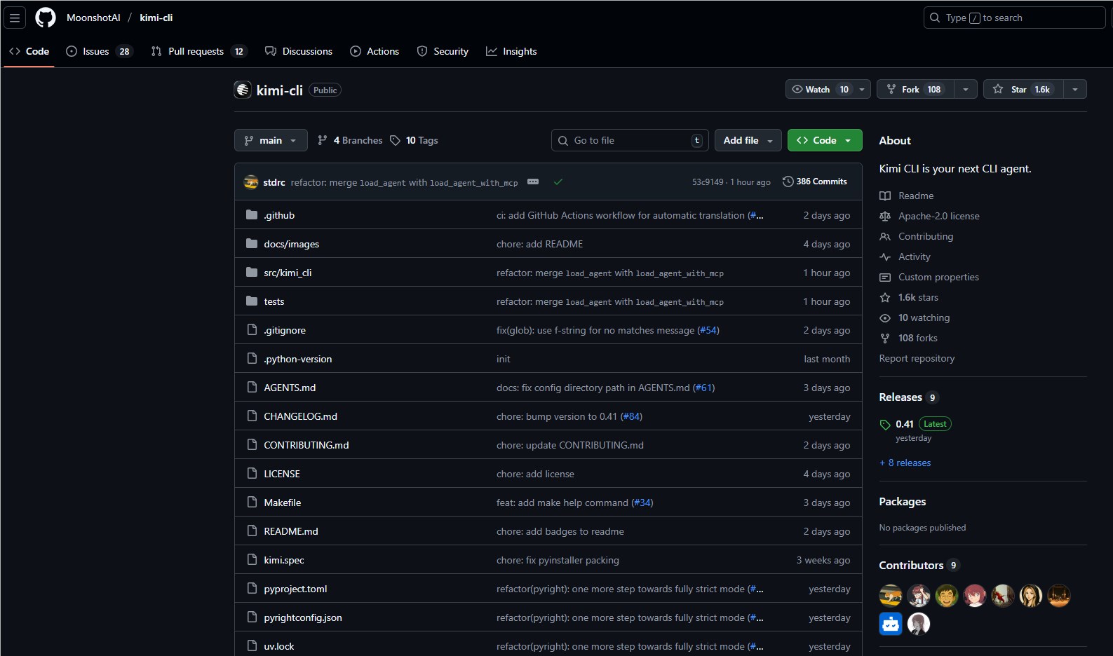 月之暗面开源Kimi CLI：命令行+AI代理双模切换，开发者效率新利器来了
