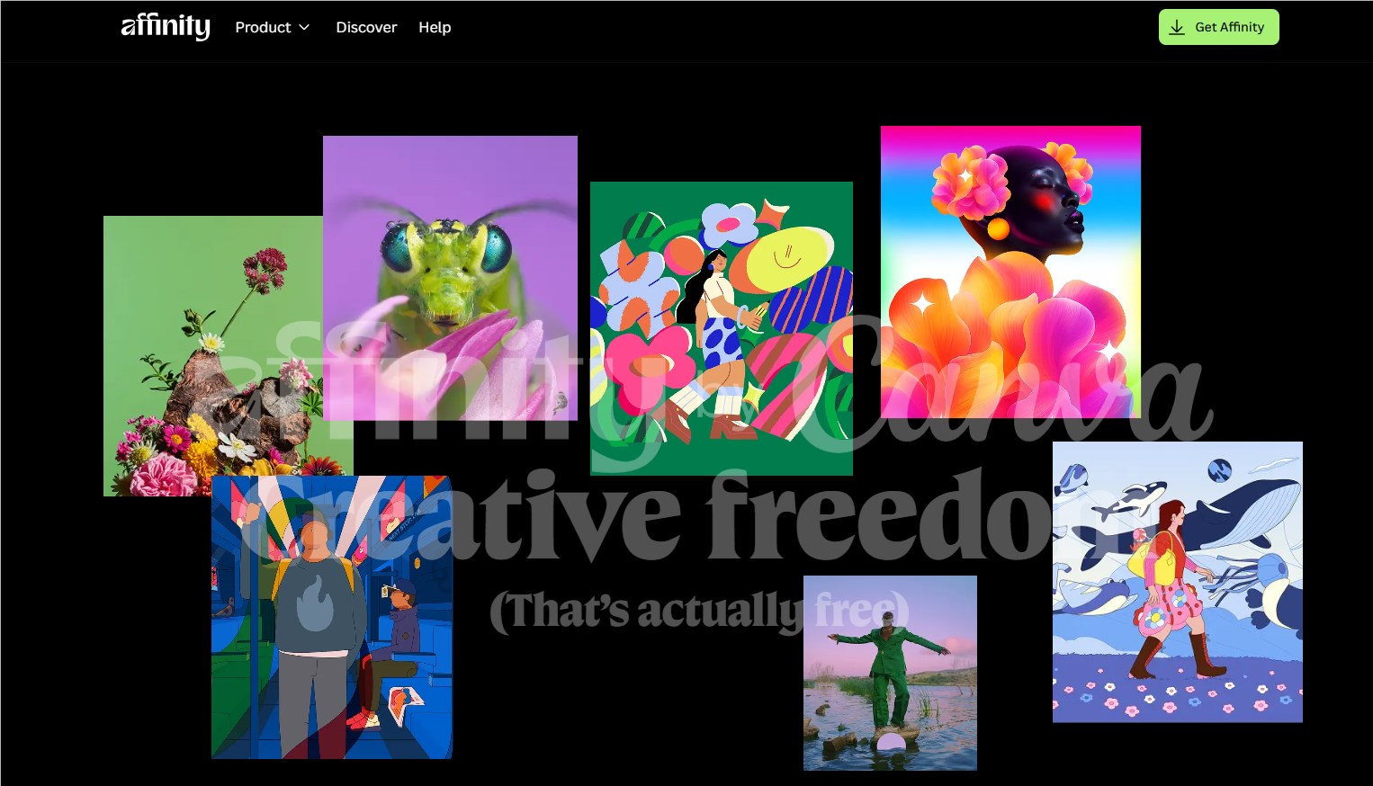 Canva免费放出Affinity专业设计套件，Adobe订阅制遭遇最强挑战