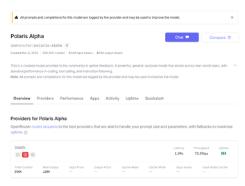 GPT-5.1“隐身”登场？OpenAI悄然上线Polaris Alpha，256K上下文+冷门知识引爆社区猜测