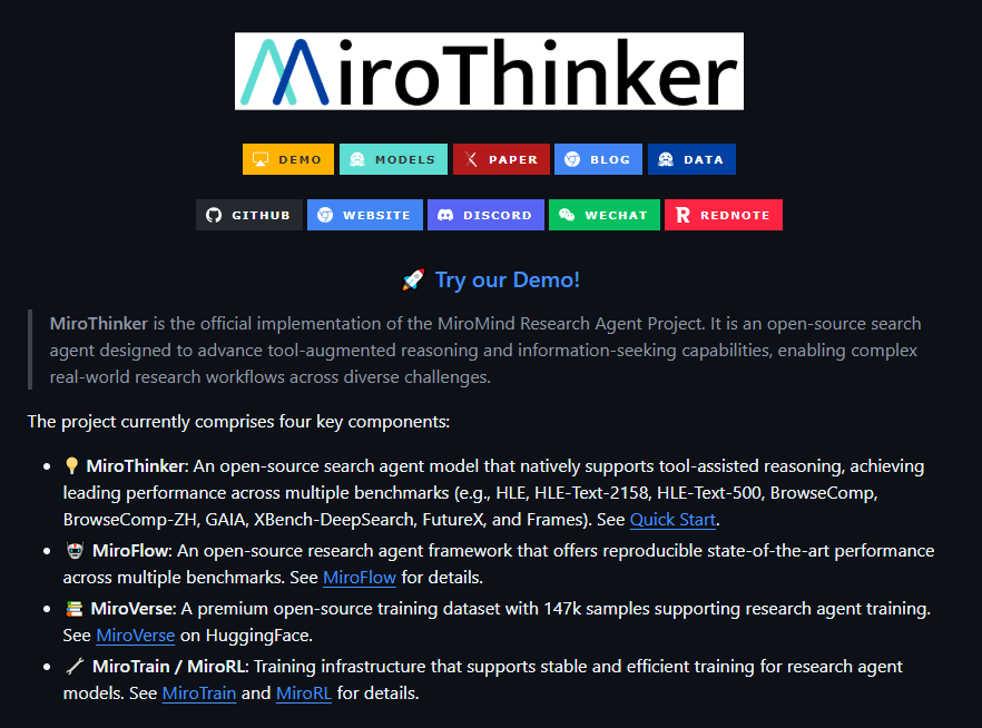 30B参数开源神器碾压1T巨头！MiroThinker 1.5重塑AI未来，推理成本暴降20倍