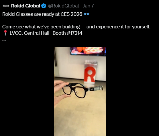 仅38.5g！Rokid Style无屏AI眼镜杀疯了：299美元直挑战Meta Ray-Ban，全天佩戴+开放多AI生态