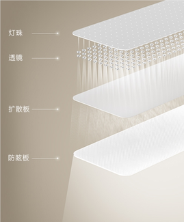 米家立式学习灯2采用双光源设计