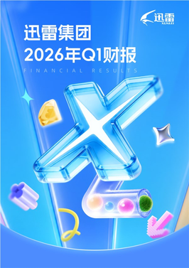 迅雷q1赚翻！总营收大涨54% 会员收入破3亿