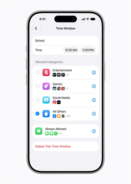 苹果ios 27推出新版儿童安全功能：家长可全方位控制