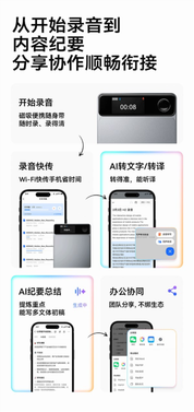 999元 讯飞录音卡开售：磁吸手机实现高效录音、搭载自研降噪技术