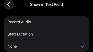 贾斯汀·比伯反馈问题已解决！ios 27可手动关闭语音输入按钮