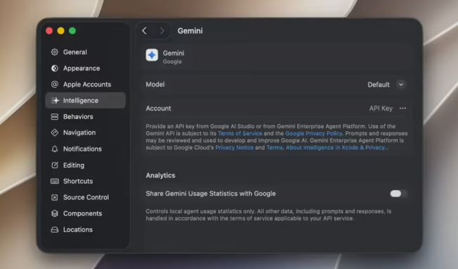 苹果开发者生态升级：Xcode 27 原生集成 Gemini，AI 编程阵营再添猛将