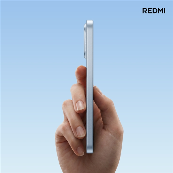 redmi note 17 pro首款配色晴空蓝亮相:机身自带蓝天白云