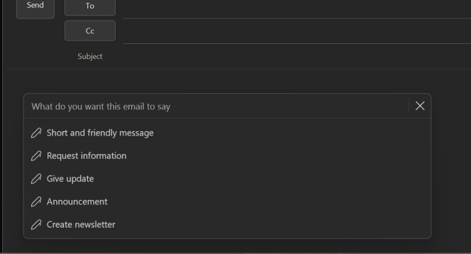 经典版 Outlook 迎来重大更新：微软宣布今年内引入 AI 自动起草邮件功能