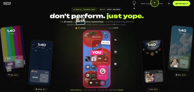 Yope 拿到 1230 万美元：一个没有算法、没有广告、也不公开的社交网络