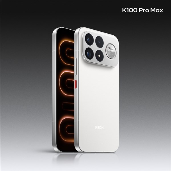 redmi史上最强质感！k100 pro max流金白外观图出炉