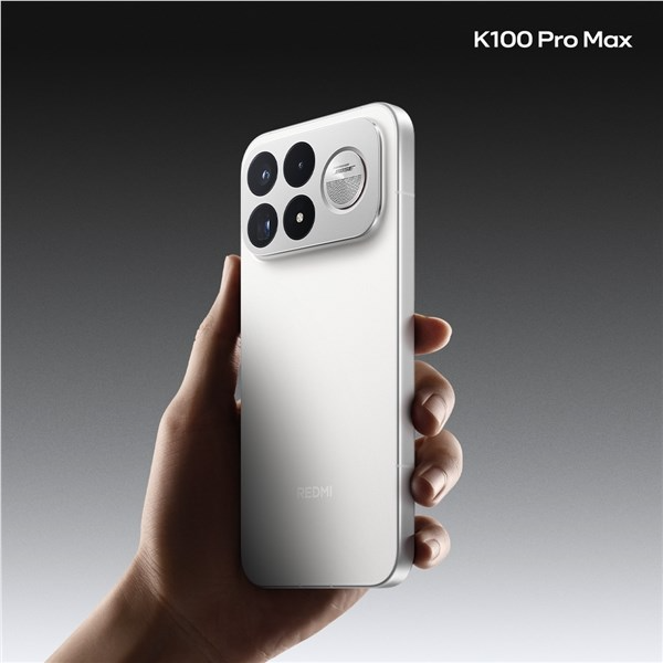 redmi史上最强质感！k100 pro max流金白外观图出炉