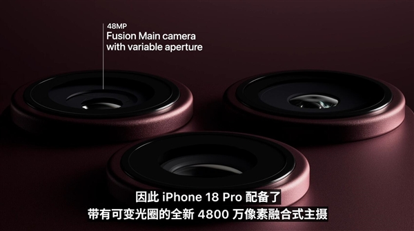 iphone 18 pro影像系统